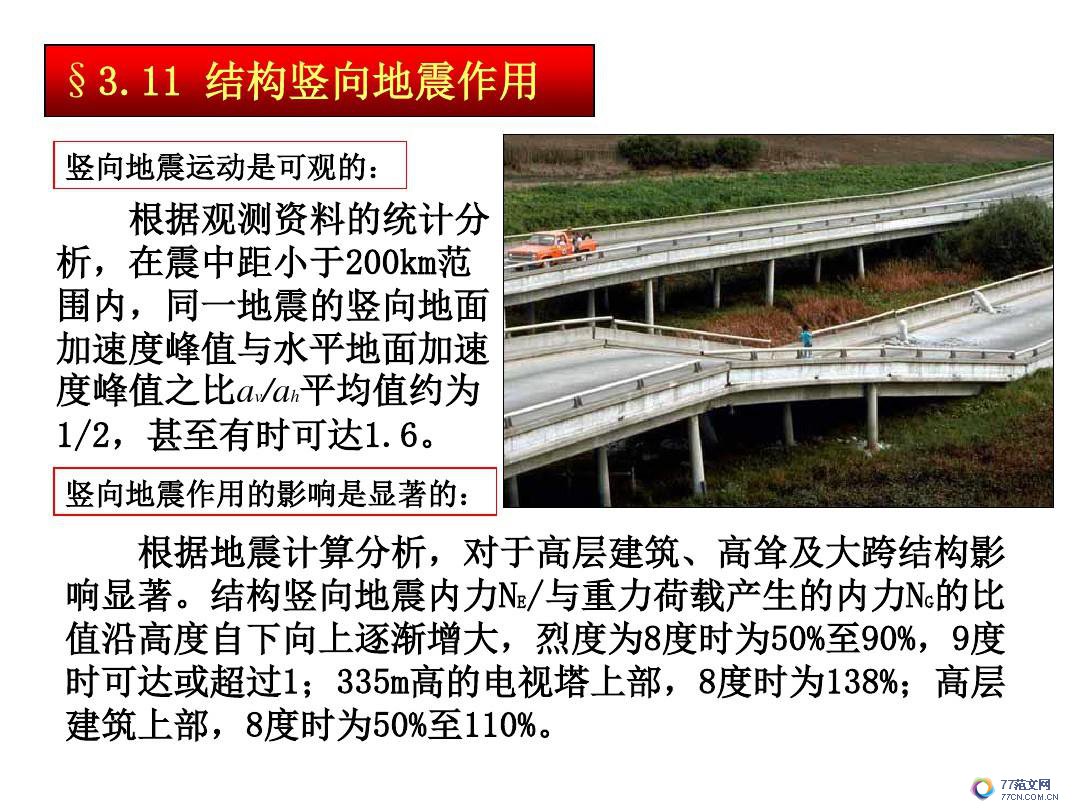 建筑抗震底部剪力法
