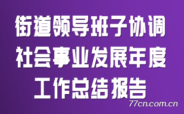 ֵ쵼Эҵչȹܽᱨ